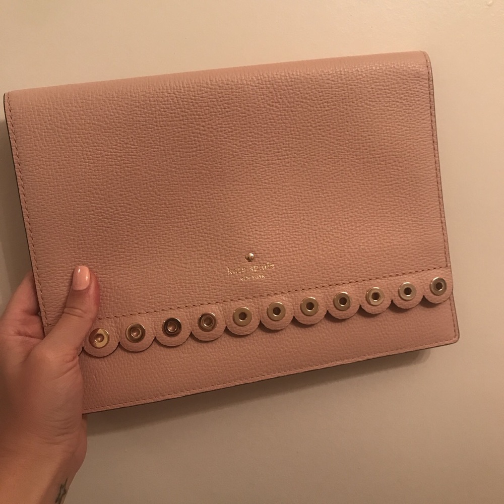 Pink Kate Spade Clutch